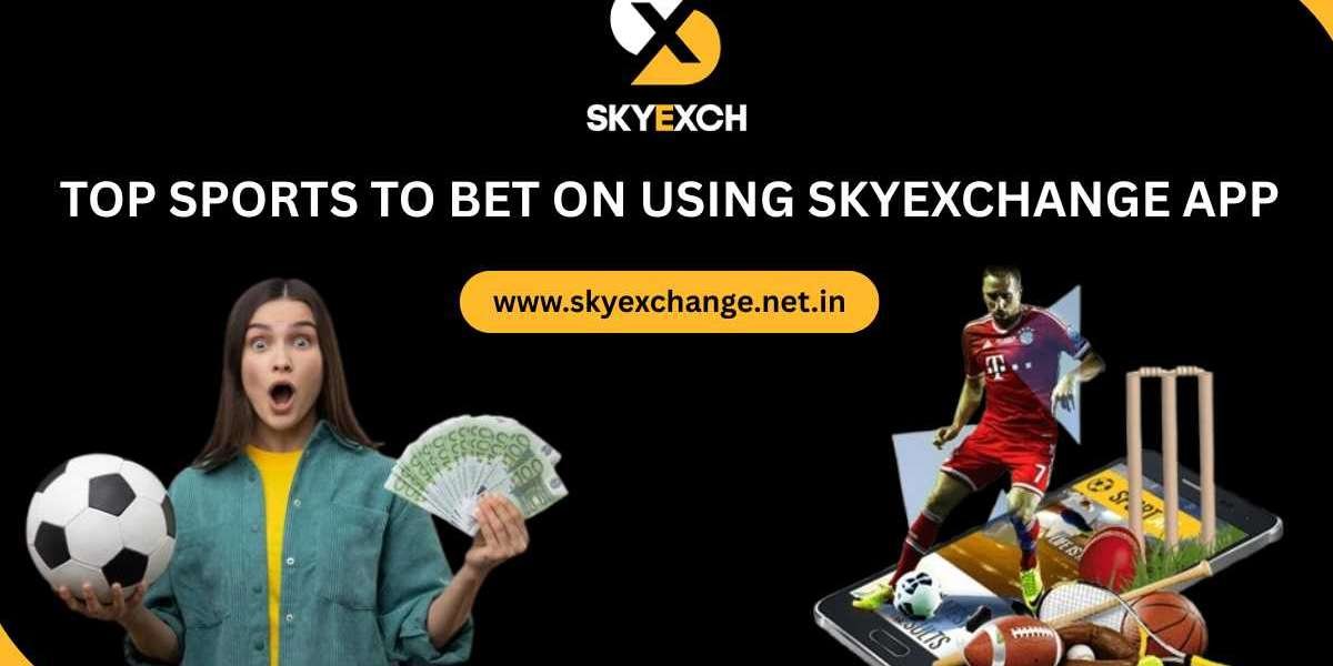 Top Sports to Bet on Using SkyExchange App