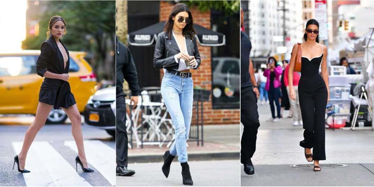 she stepped out Maison Margiela in the combo way back